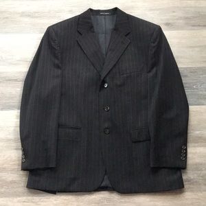 Men’s Pinstripe Suit